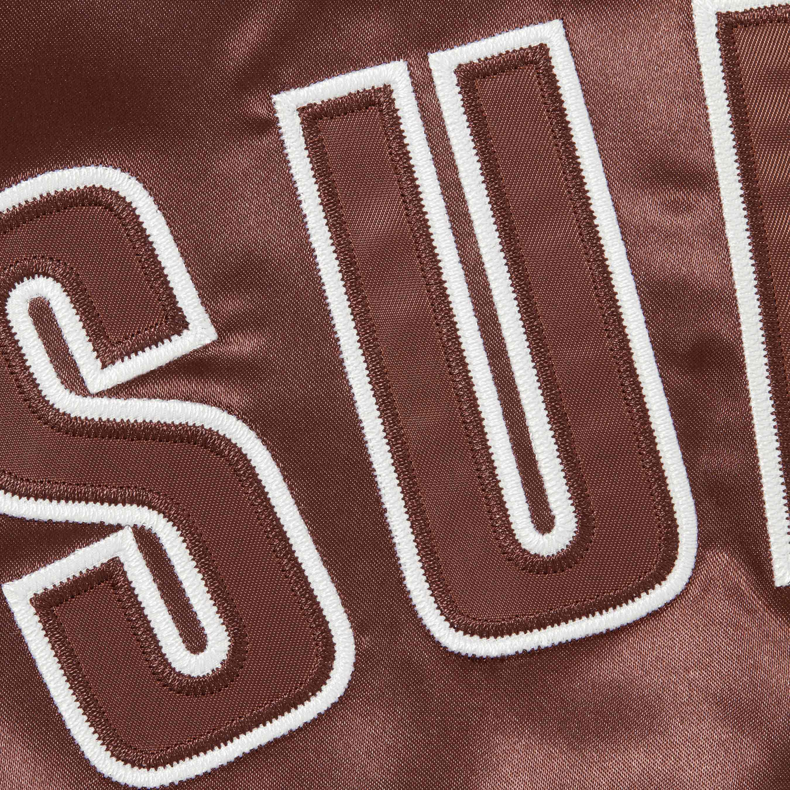 Supreme®/Champion® Satin Varsity Jacket view 6